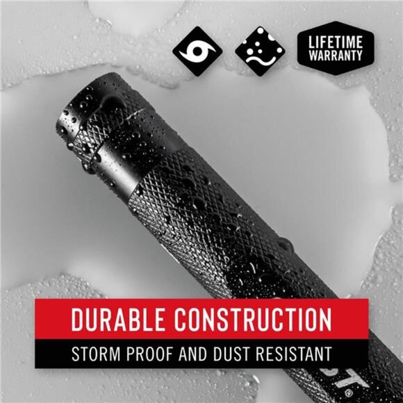 PX22 LED Flashlight 100 Lumens, IP54 Rated, Pocket Clip, Alkaline - Picture 6 of 6